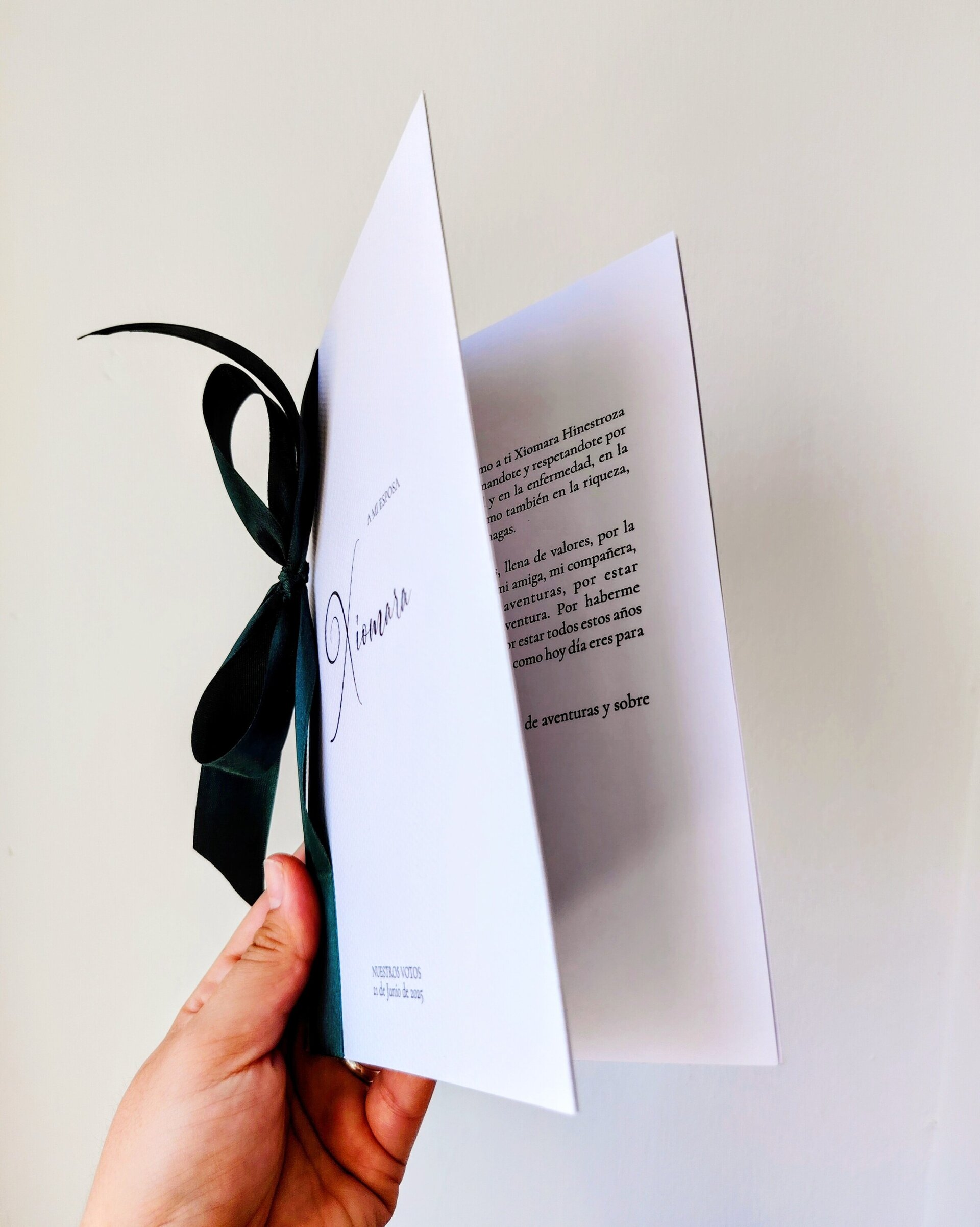 Votos de boda personalizados - 4