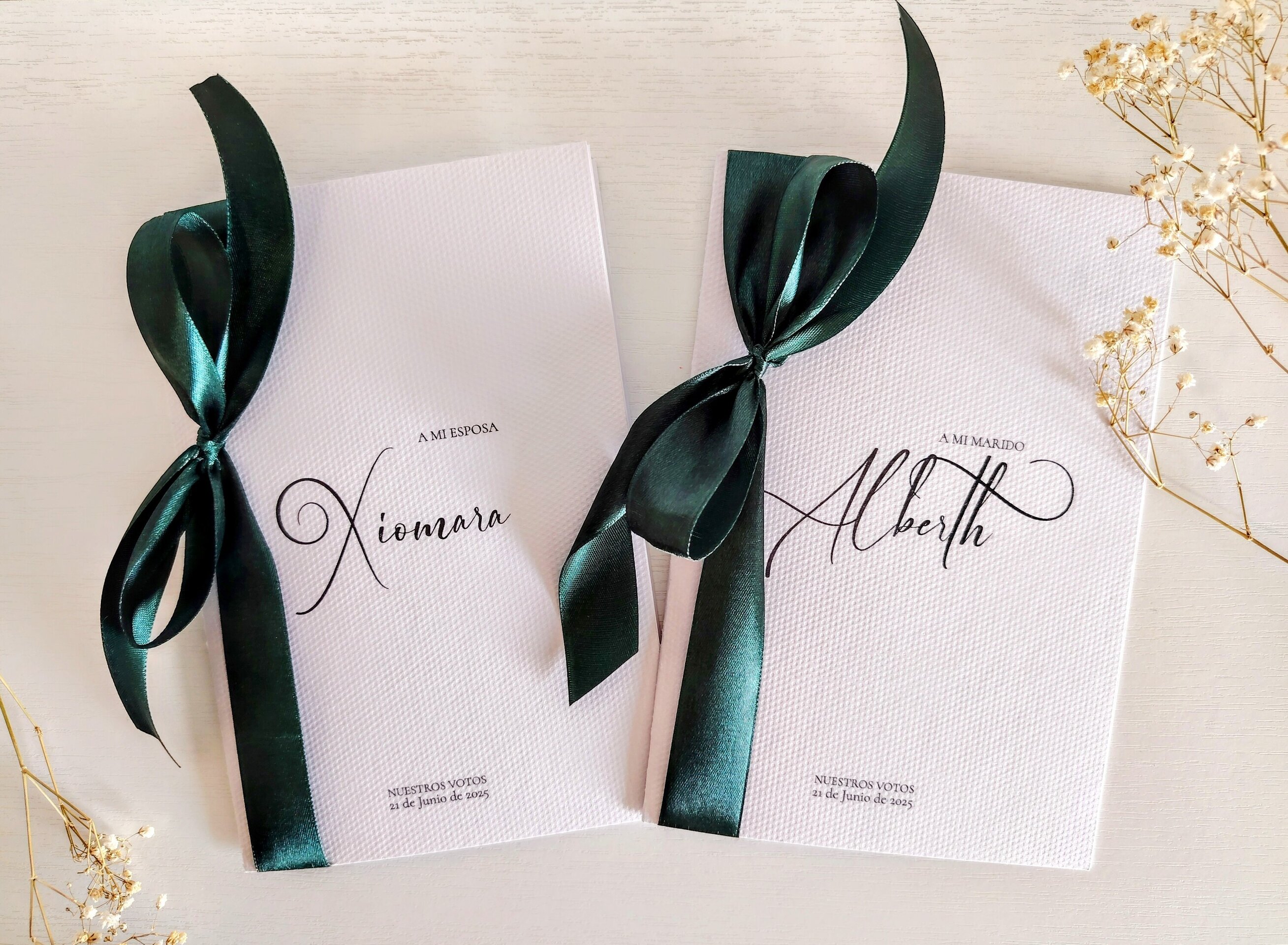 Votos de boda personalizados - 2